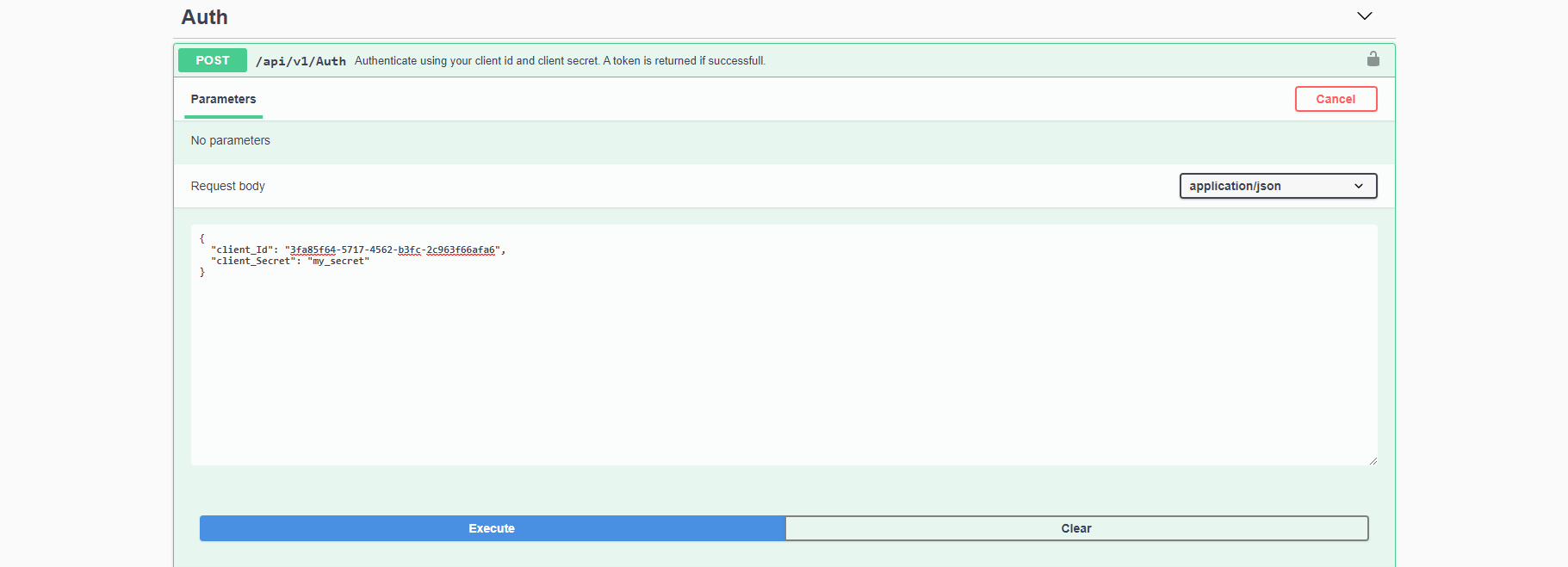 Using Swagger UI TrueSign API Docs